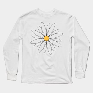 Daisy Flower Long Sleeve T-Shirt